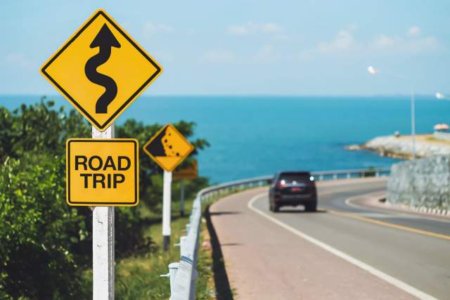 Road Trip sign