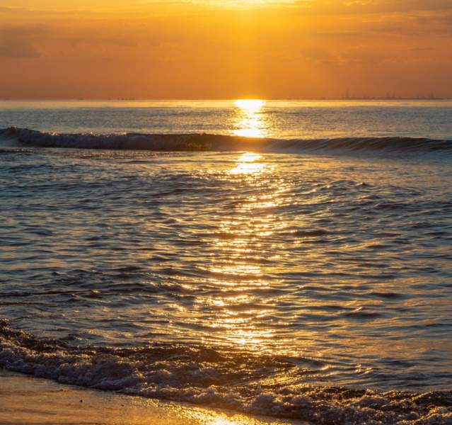 sunset Indiana Dunes Tourism C Livingston