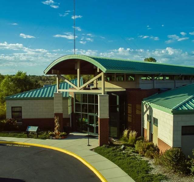 Visitor center exterior