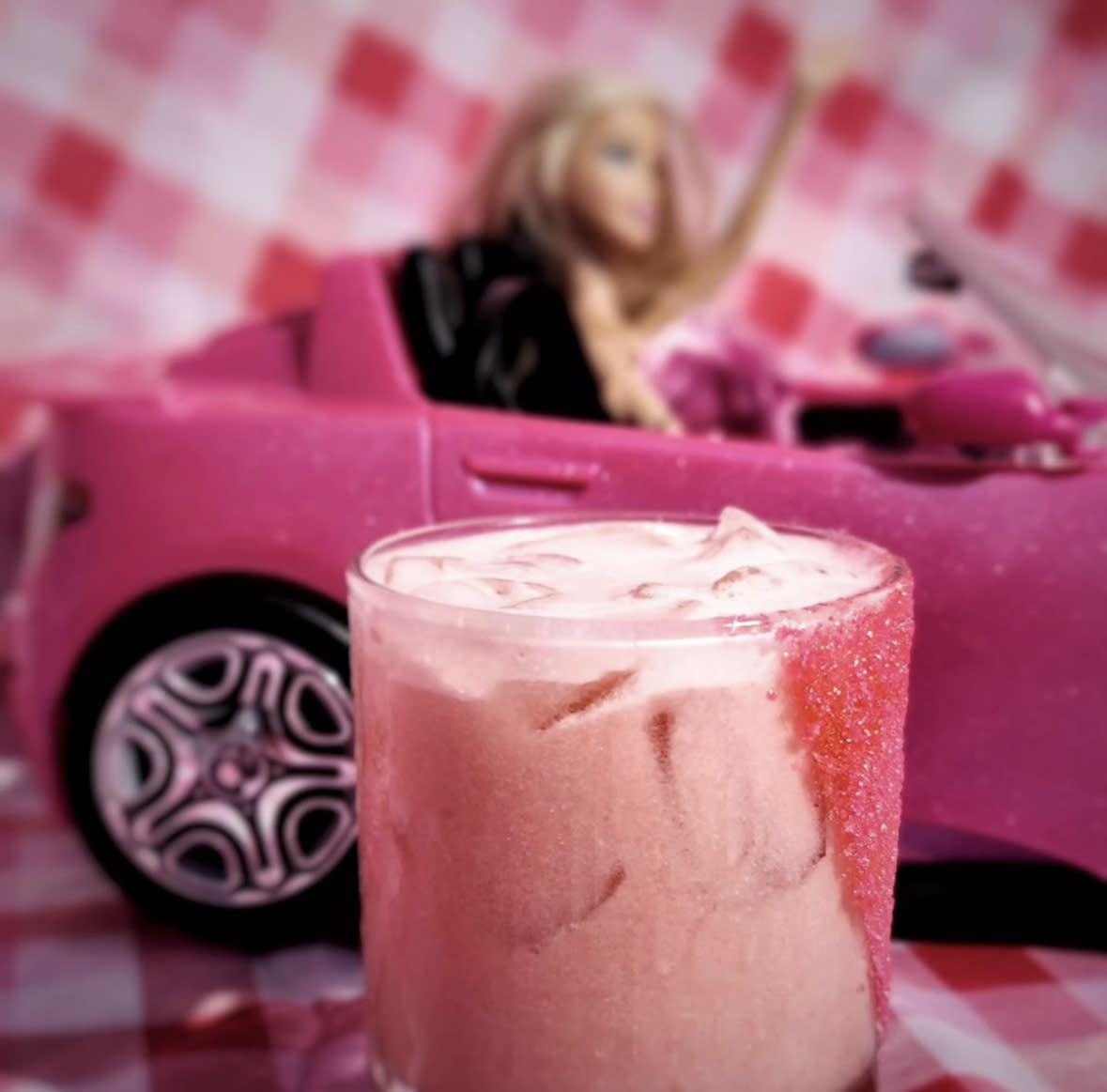 Blockhead Barbie drink