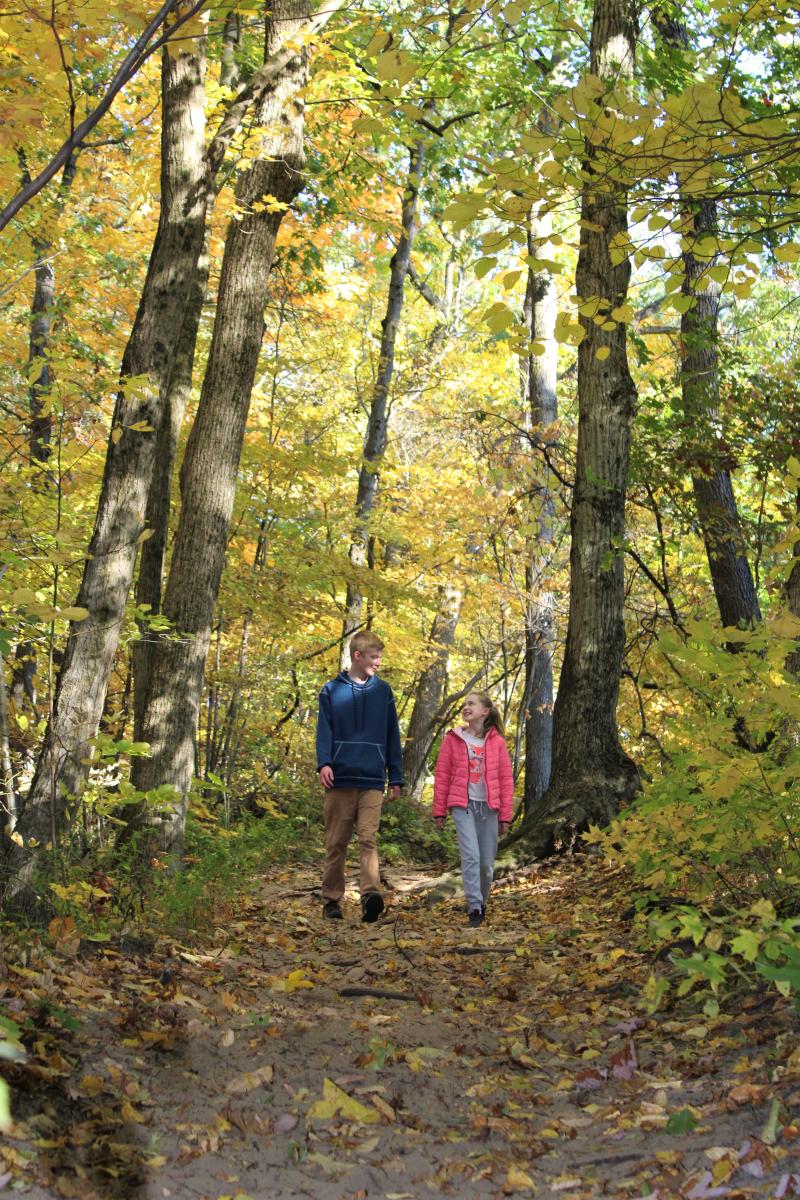 Fall family hike