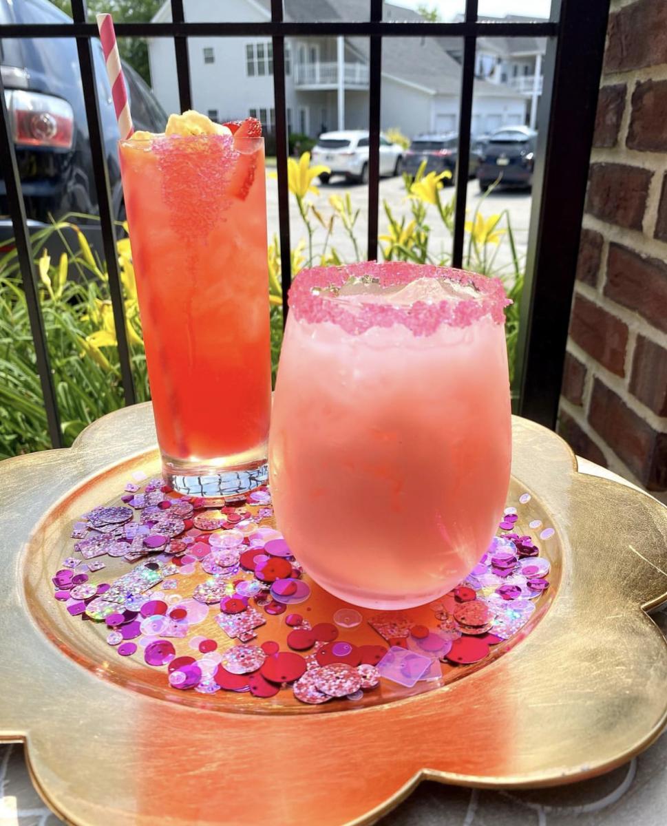 Maple+Bacon Barbie drinks