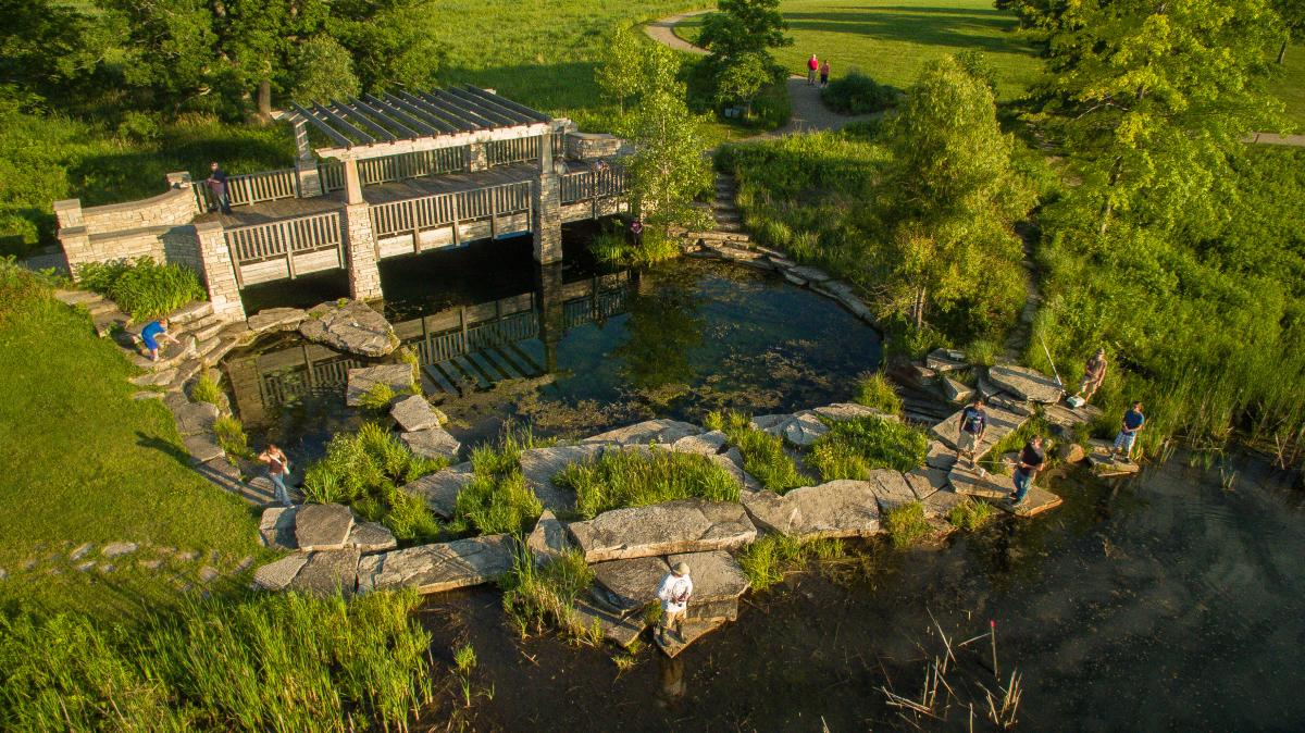 Coffee Creek Preserve aerial