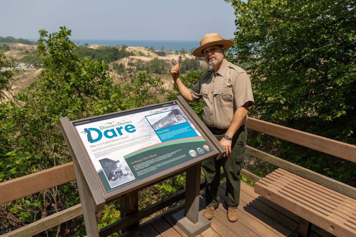 Ranger Matt Diana of the Dunes Dare