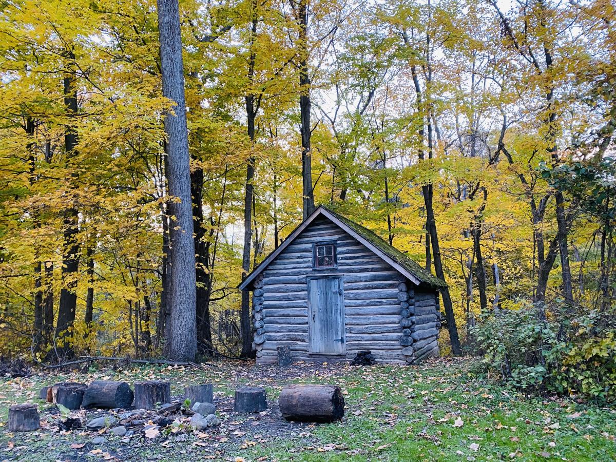 Bailly Homestead fall