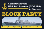USS Ted Stevens Block Party
