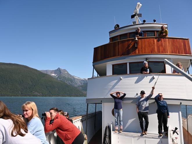 Guest Aboard The Boat Company, Alaska