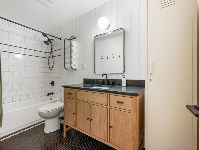 One Bedroom Apartment Bathroom