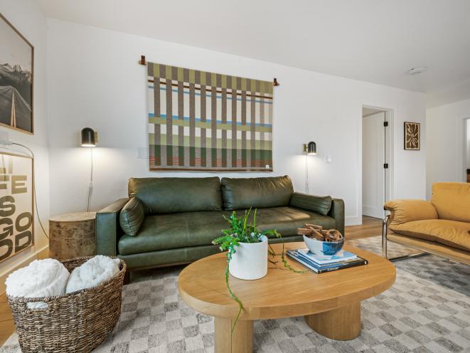 One-Bedroom Apartment Living Room