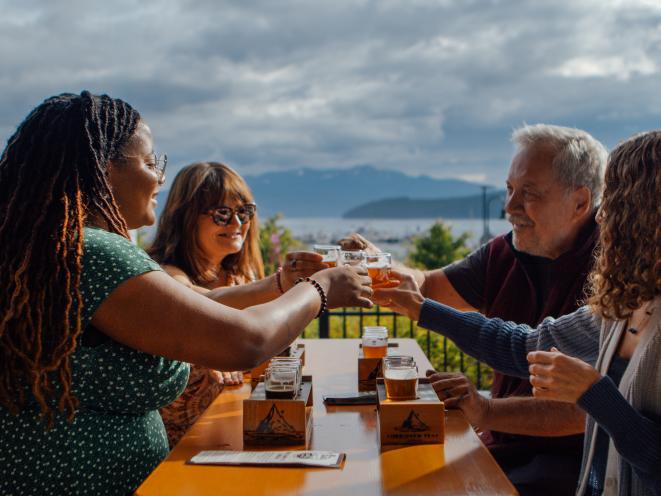 Cheers to Good Views and Great Company!
