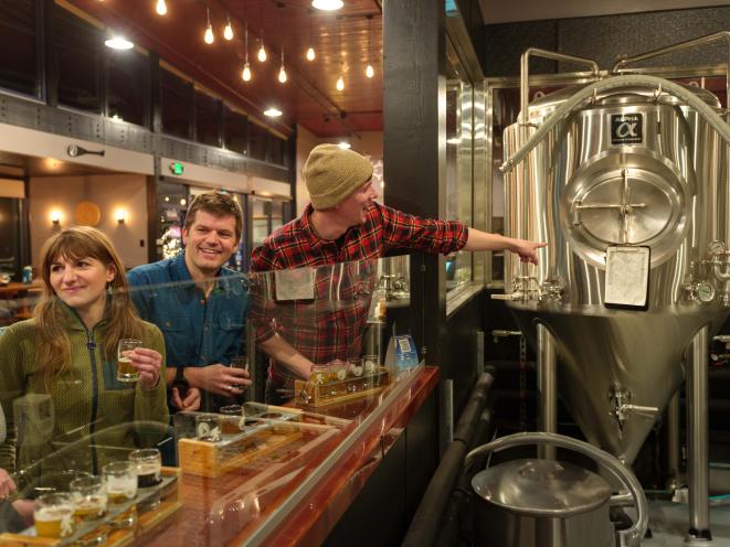 Excited about Alaskan beer!