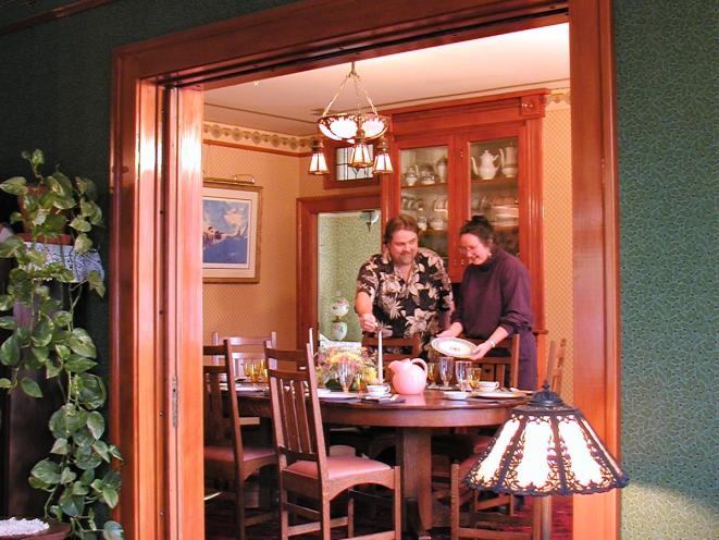 Dining at the Bed & Breakfast