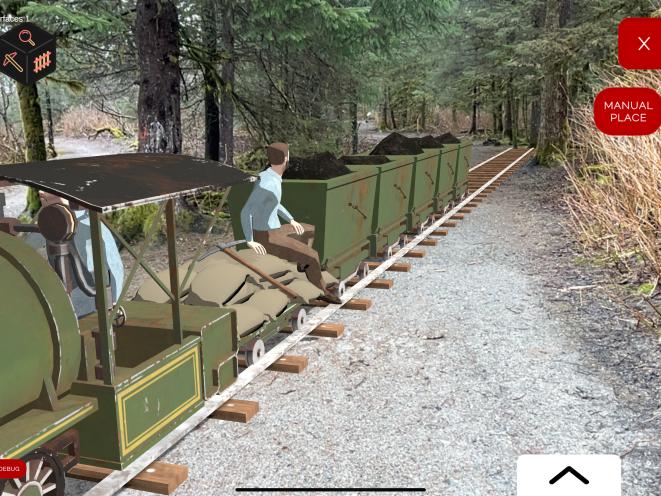 Treadwell Express AR Train Model