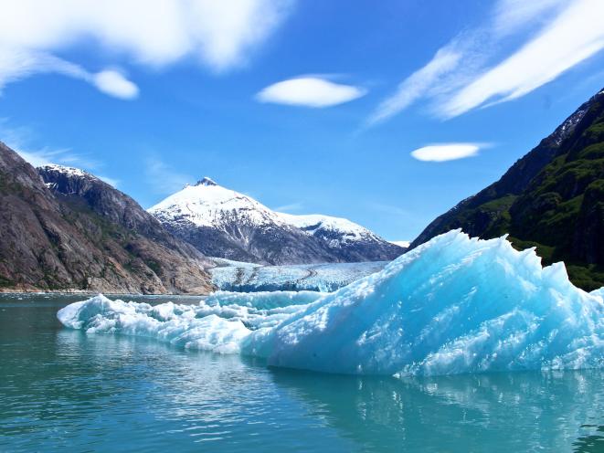 Blue Sky & Glacier Viewing