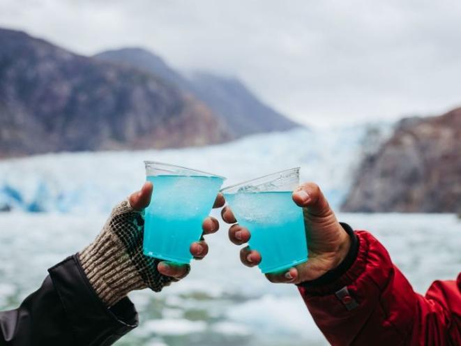 Glacier-ita in Tracy Arm