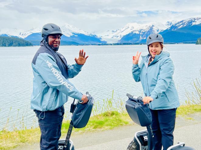 Segway tour with iRide Alaska