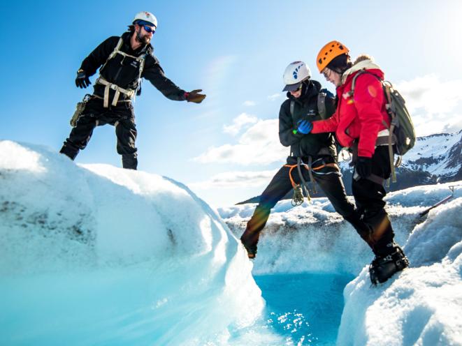 Professionally Guided Glacier Trek