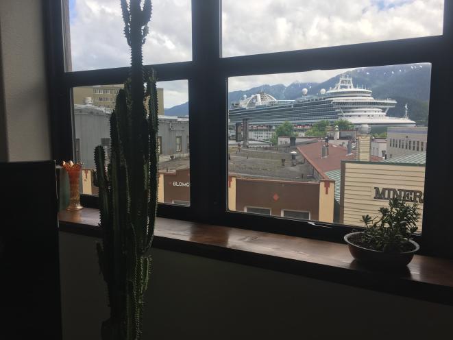 View from loft apartment 302