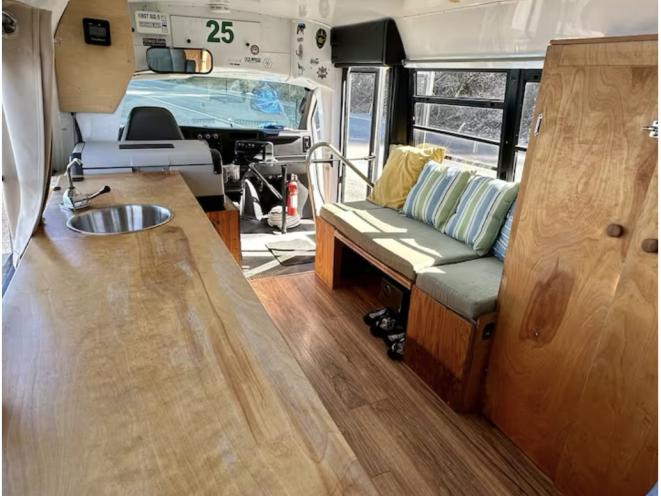 Camper van space