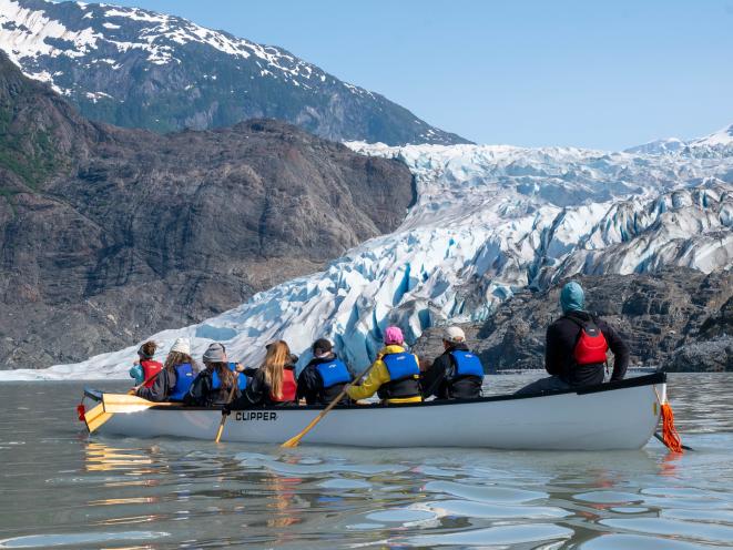 Glacier Ice Fall