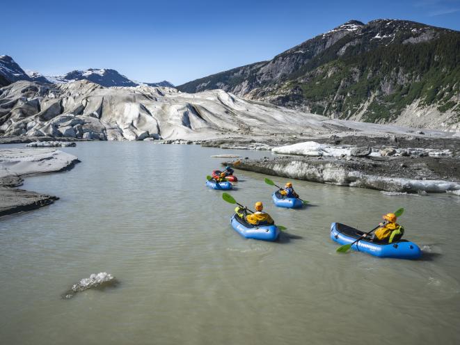 Norris Glacier Packraft