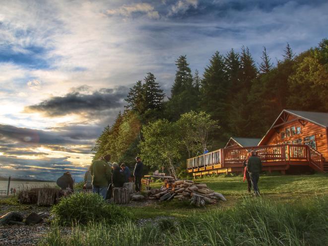Orca Point Lodge - Fire Pit