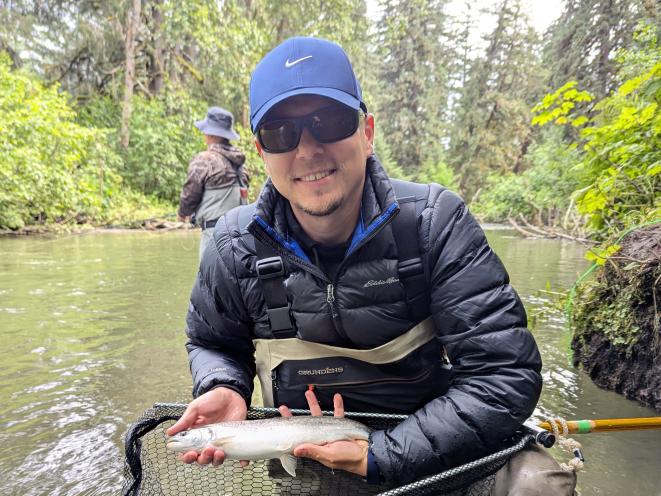 Egg-eating Dolly Varden
