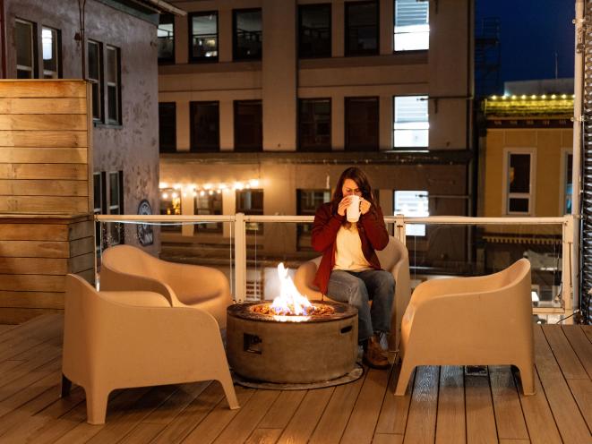 Rooftop Fire Pit