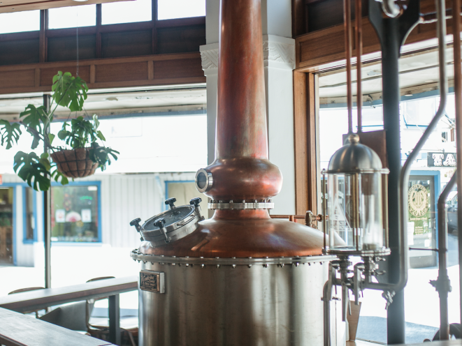 Our pot still!