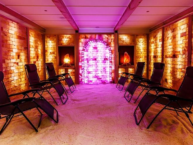 Our halo (salt) therapy room