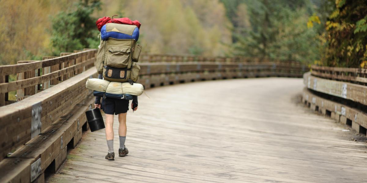 Hiking a Boardwalk Trail
