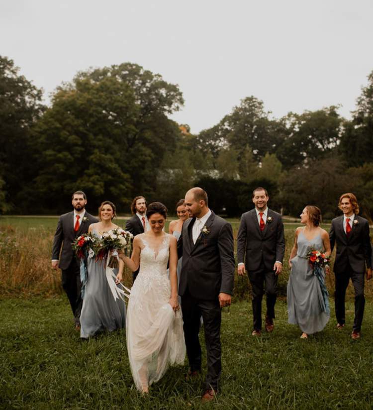 wedding at Hawthorn Hollow