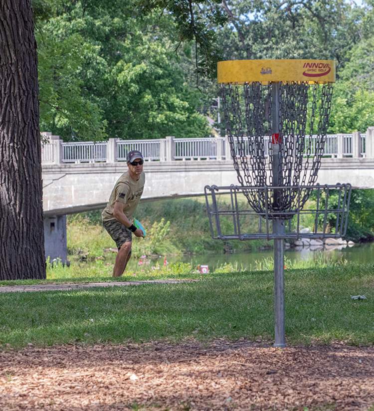 Lincoln Park disc golf course