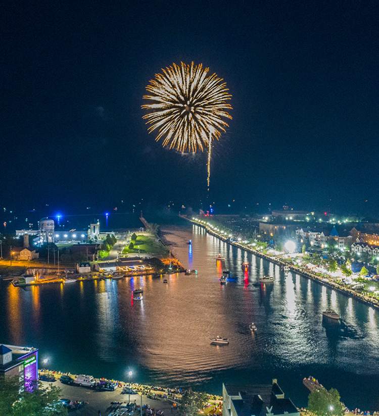 Celebrate America - fireworks