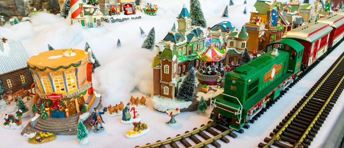Holiday Train Display at Kenosha Public Museum