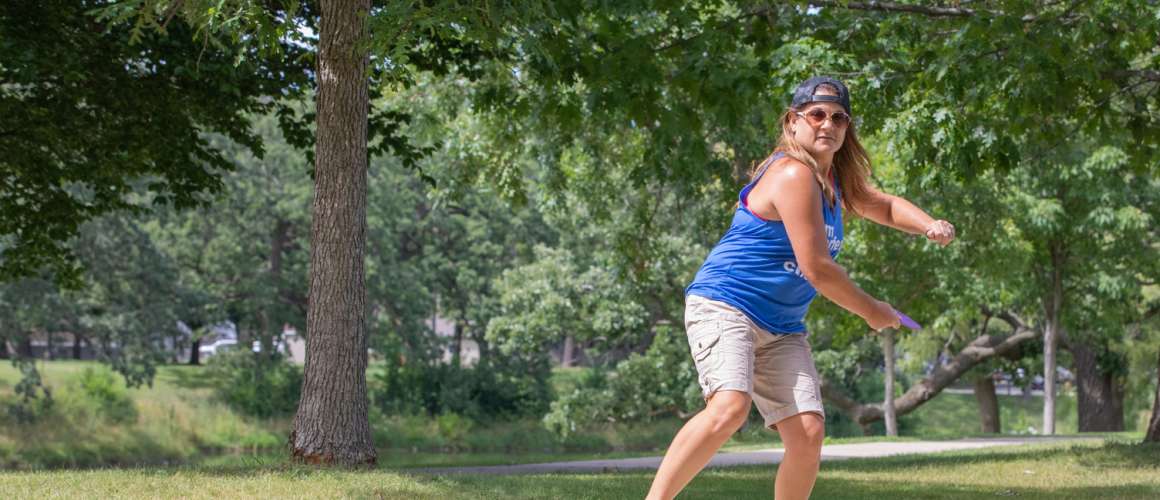 Lincoln Park disc golf course