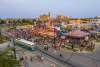Celebrate America - carnival and streetcar