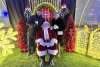 With Santa at Jerry Smith Farm