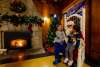 Santa at Magic At Muni 2024 Opening Night