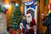 Santa at Magic At Muni 2024 Opening Night