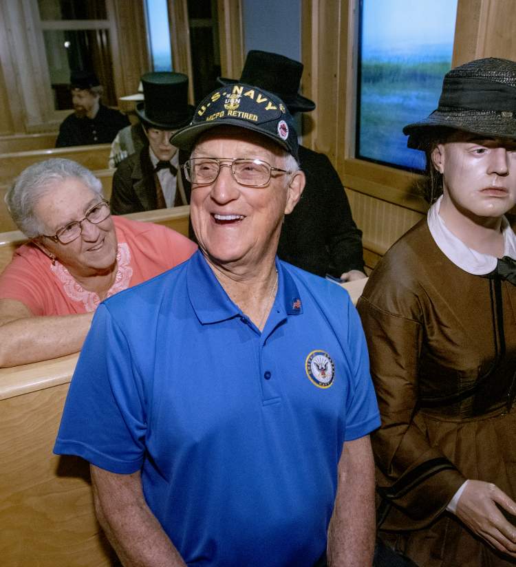 A Veteran at the Civil War Museum