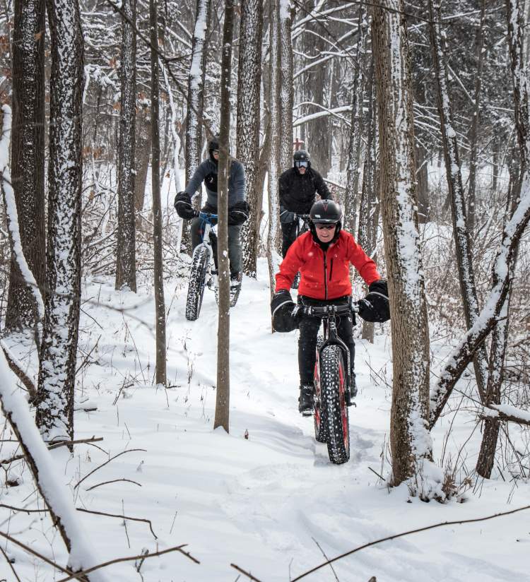 Fat Tire Biking in Winter