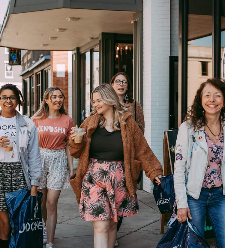 Shopping in Downtown Kenosha