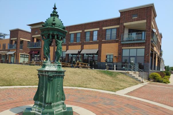 Wallace Fountain in Kenosha