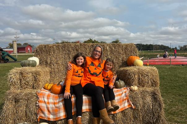 pumpkin season at Thompson Farm