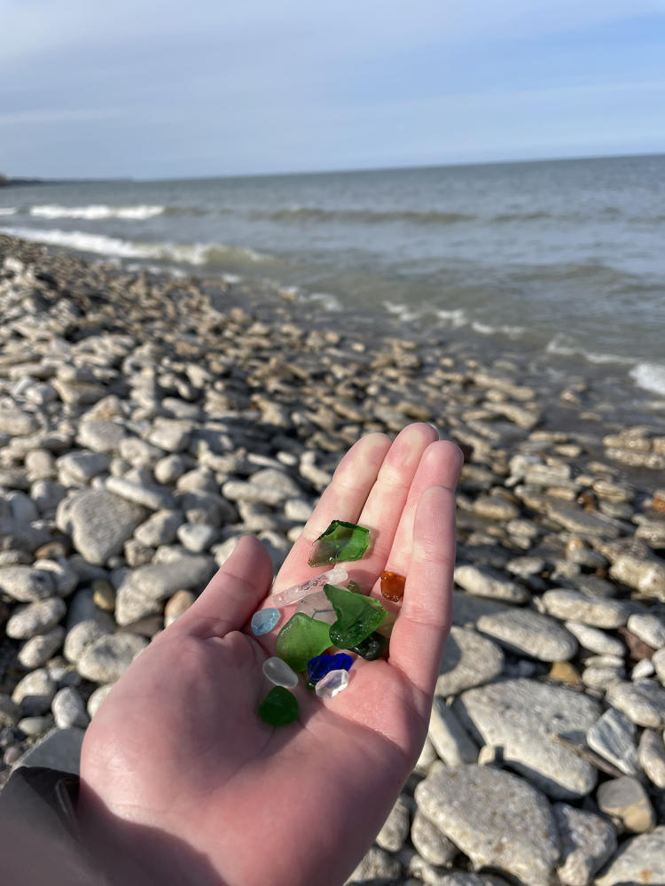 Lake Michigan seaglass