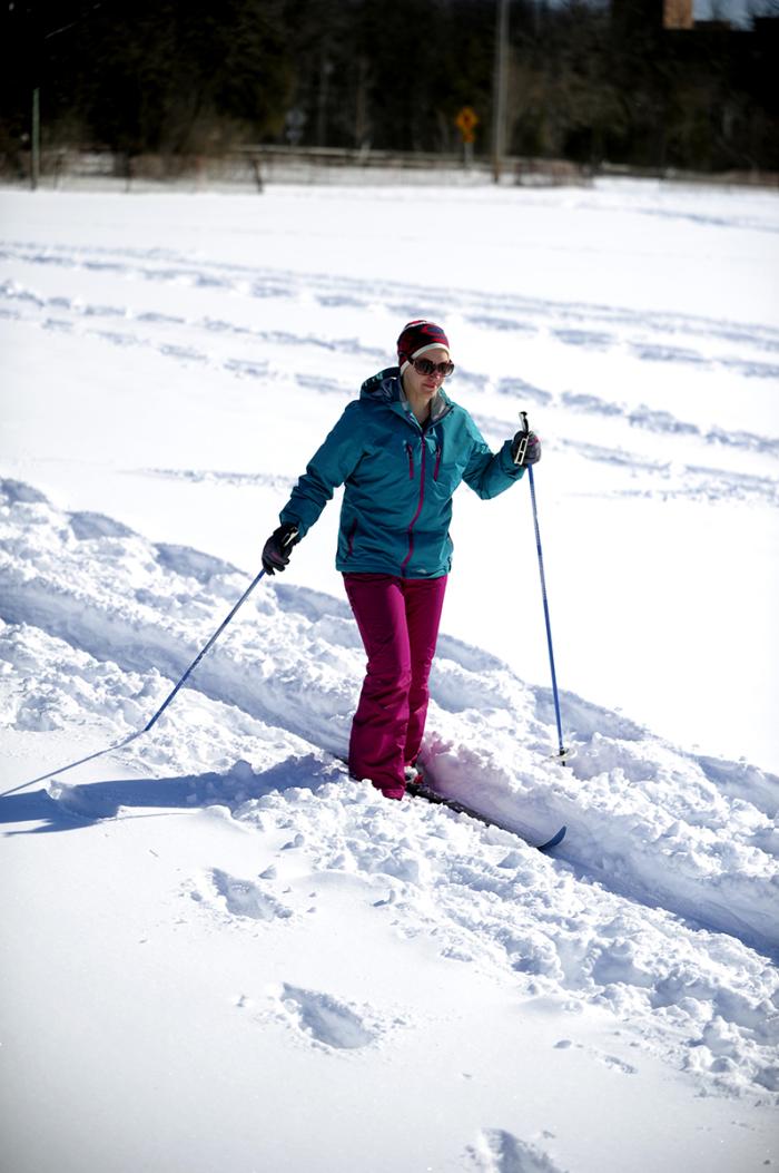 Petrifying Springs Park cross country skiing