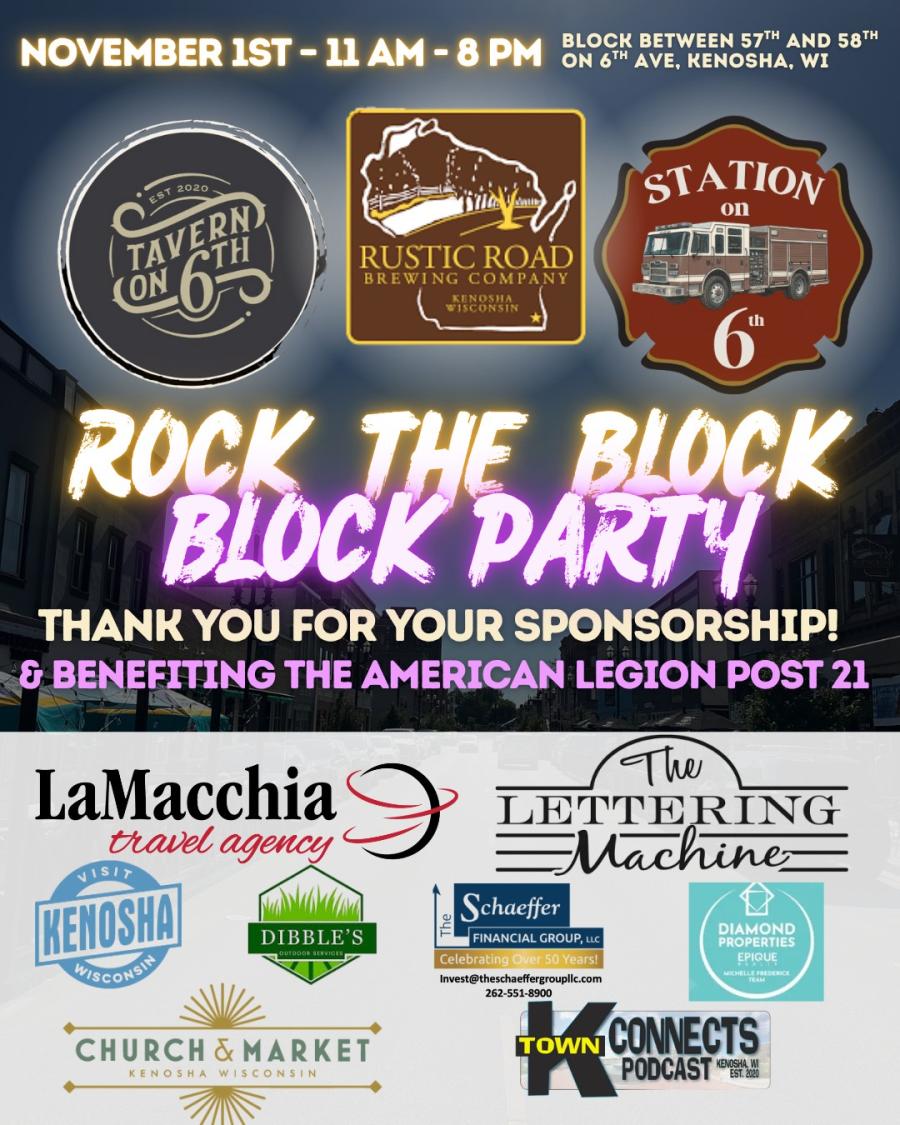 2025 Rock the Block sponsors