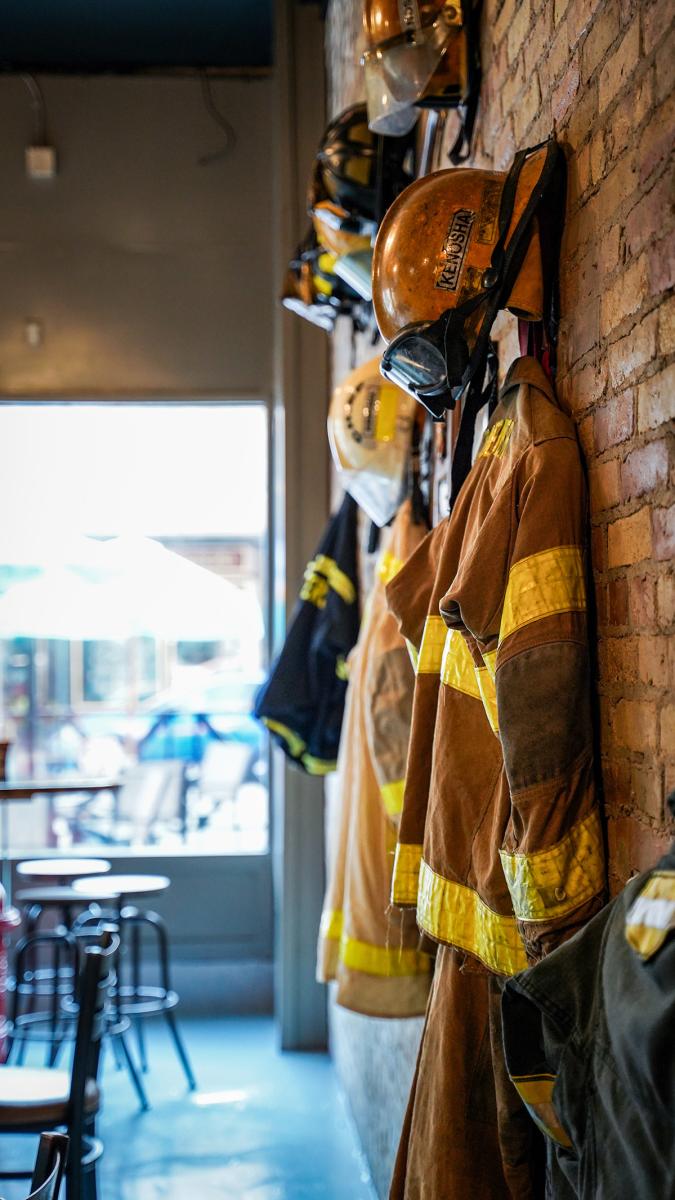 Station on 6th firefighter uniforms