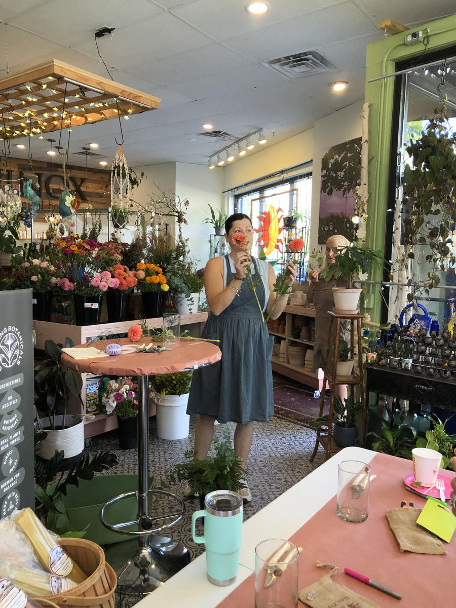 Fall Floral Workshop at EQUINOX